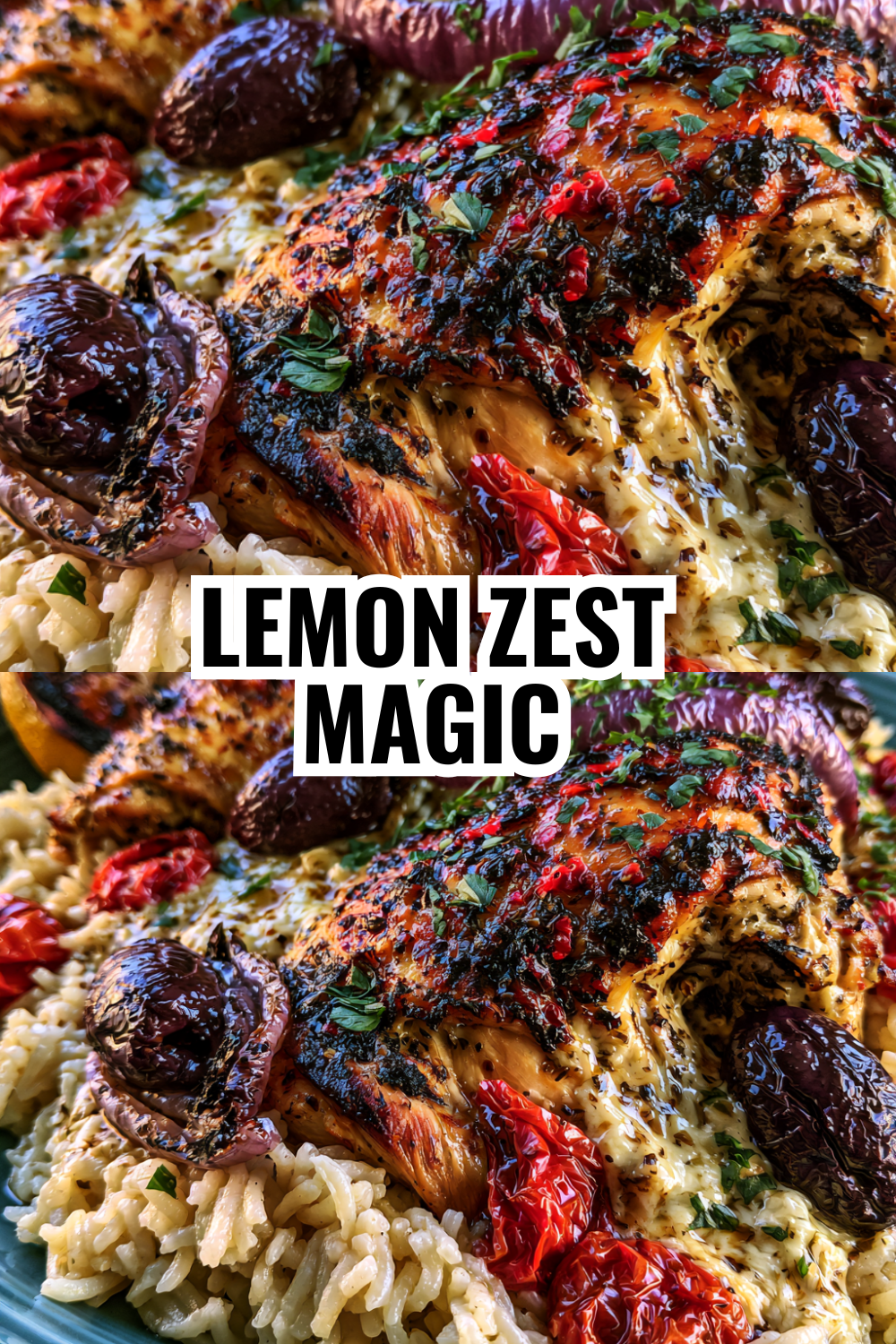 Feta-Topped Lemon Chicken & Rice — The Finish That Makes It Unforgettable
