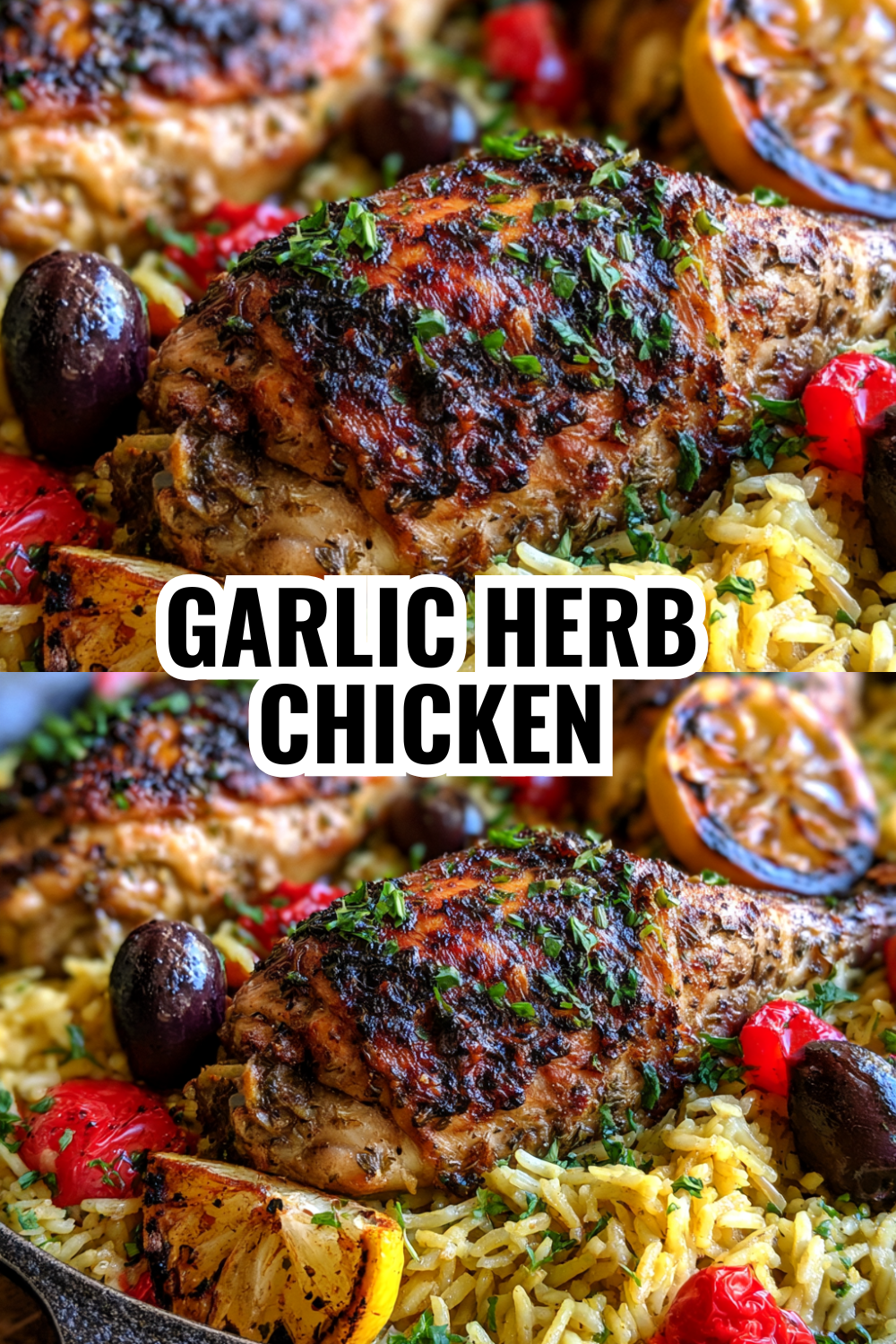 Sunday Meal Prep Favorite: Greek Lemon Chicken & Rice (Feeds a Family of 4)