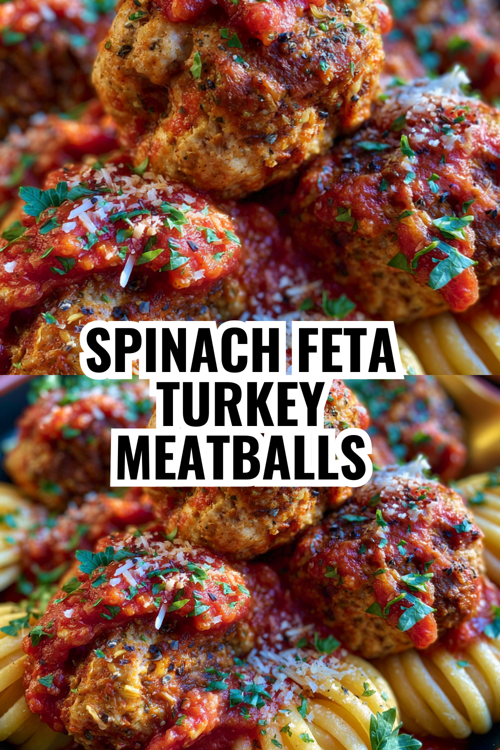 Spinach Feta Turkey Meatballs Recipe (Mediterranean Twist!)