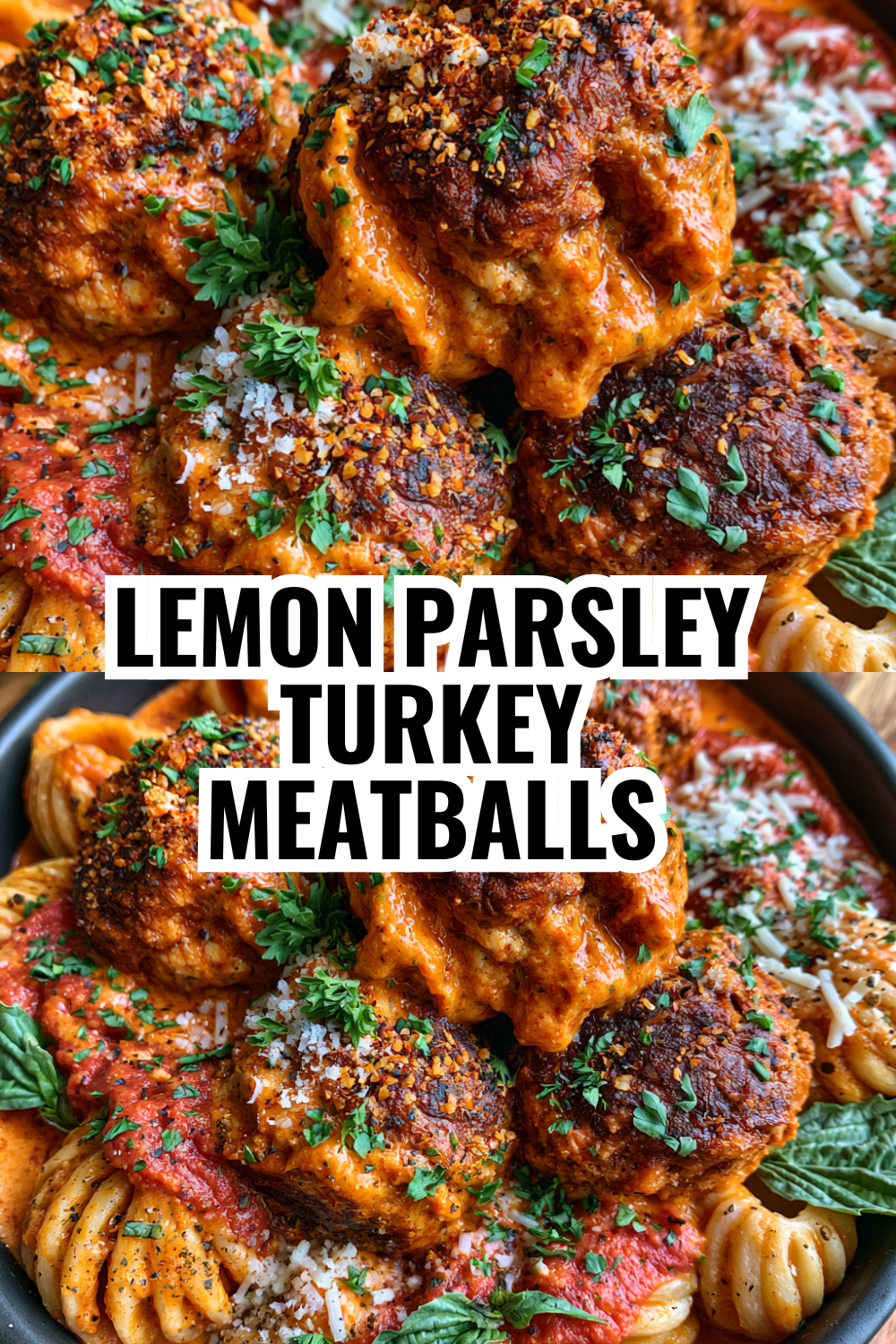 Lemon Parsley Turkey Meatballs Recipe — Bright and Tender