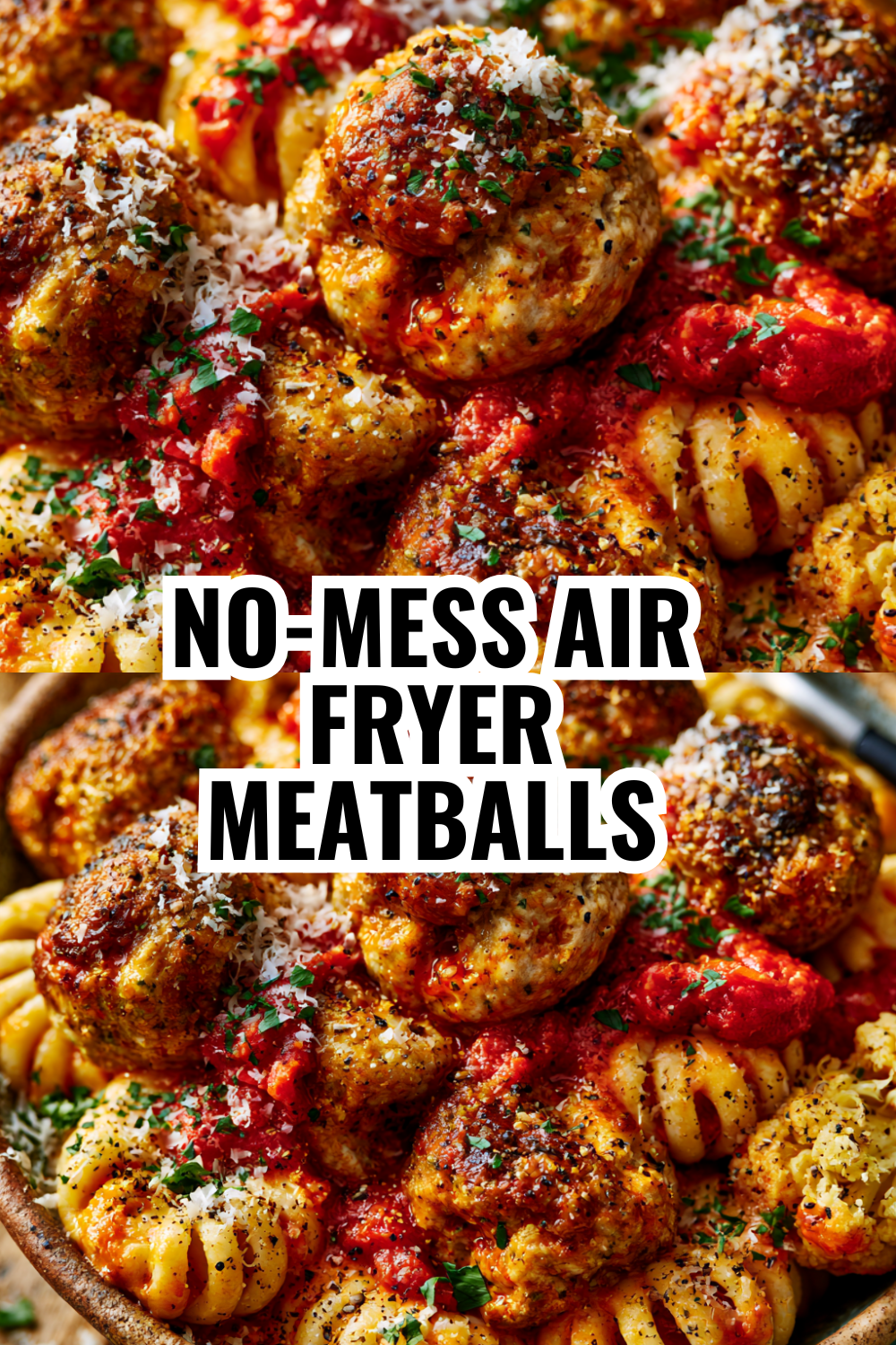 No-Mess Air Fryer Turkey Meatballs Ready in 20 Minutes