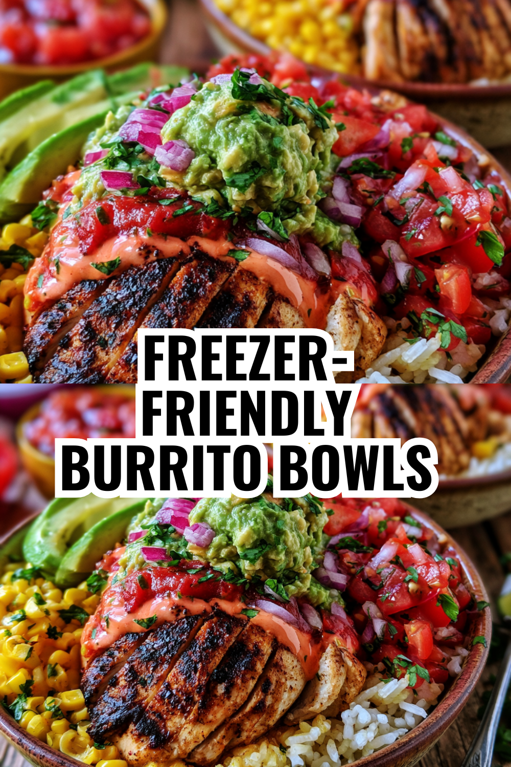 Freezer-Friendly Burrito Bowls (Make 20 at Once, Eat All Month Long)