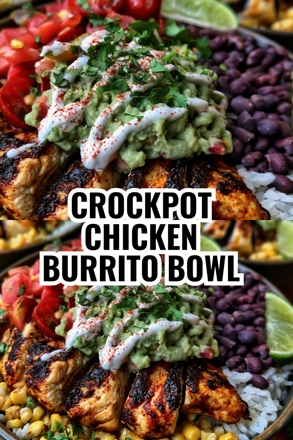 Crockpot Chicken Burrito Bowl — Dump & Go Meal Prep for Busy Families