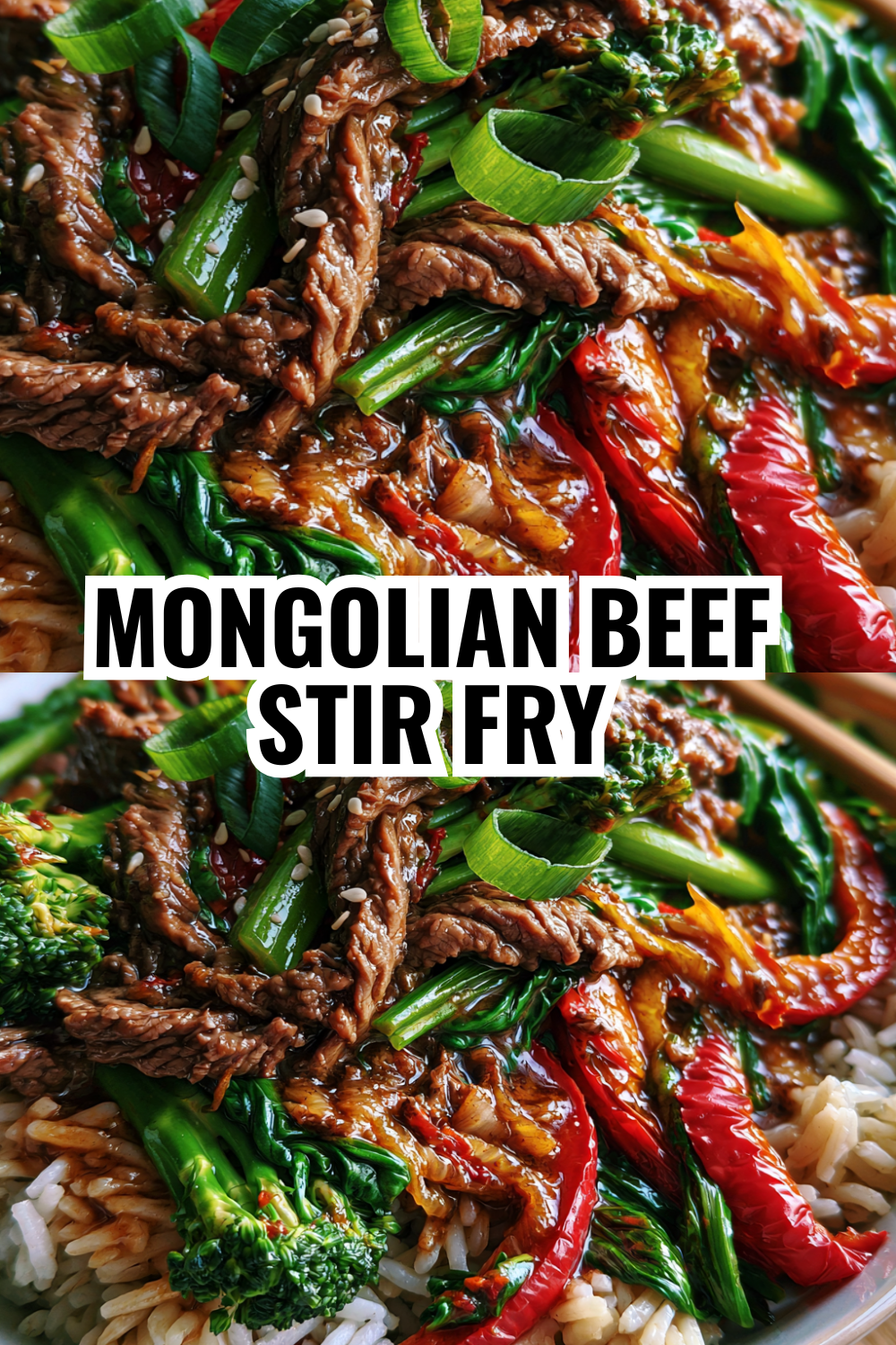 Mongolian Beef Stir Fry with Ramen Noodles (30-Minute Dinner!)