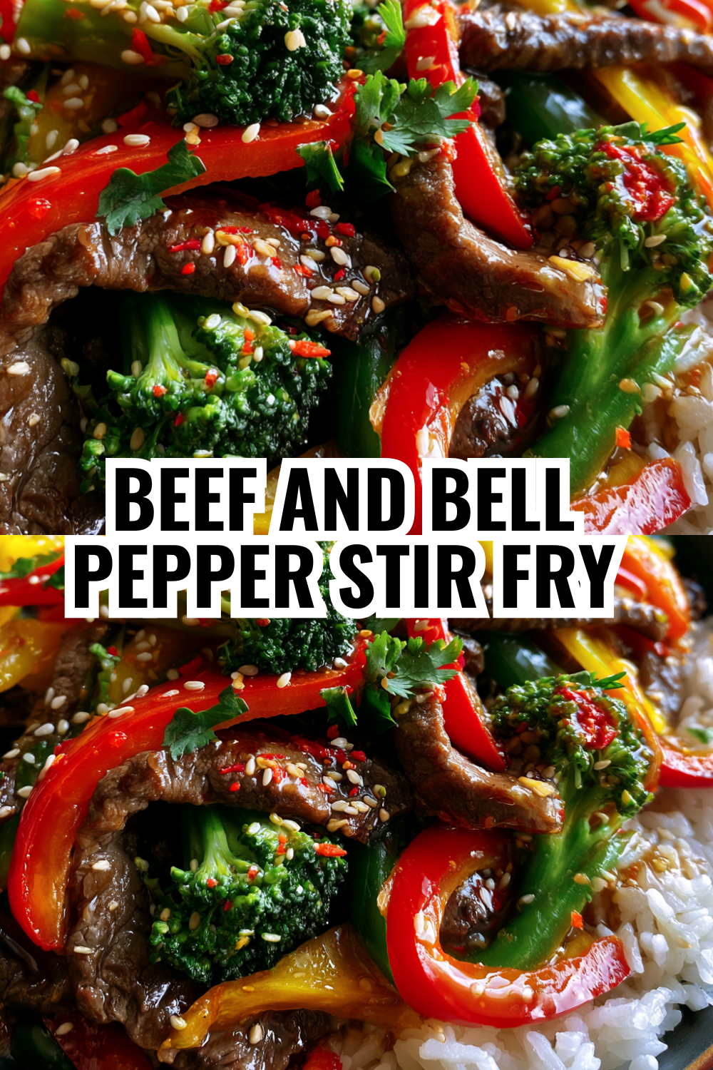Beef and Bell Pepper Stir Fry — Colorful and Delicious