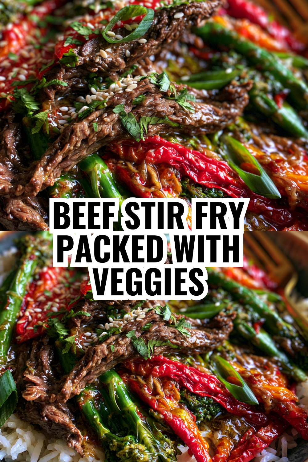 Beef Stir Fry Packed with Veggies — Sneaky Nutrition for Kids