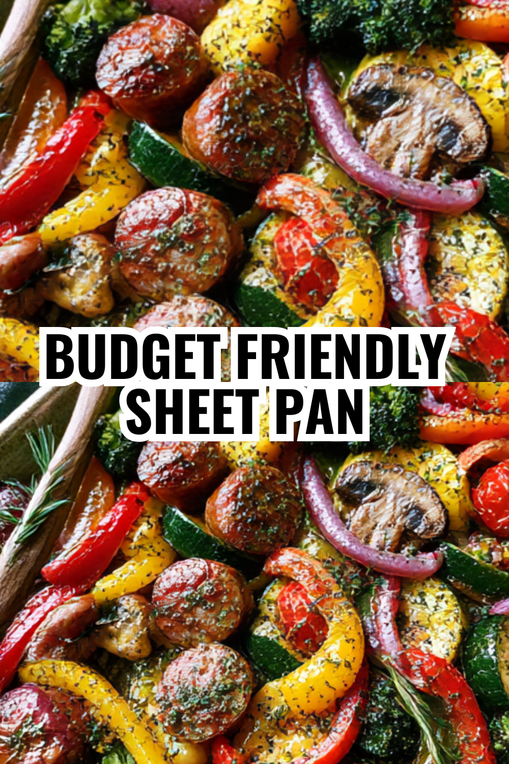 Budget Friendly Sheet Pan Sausage Dinner Under Ten Dollars