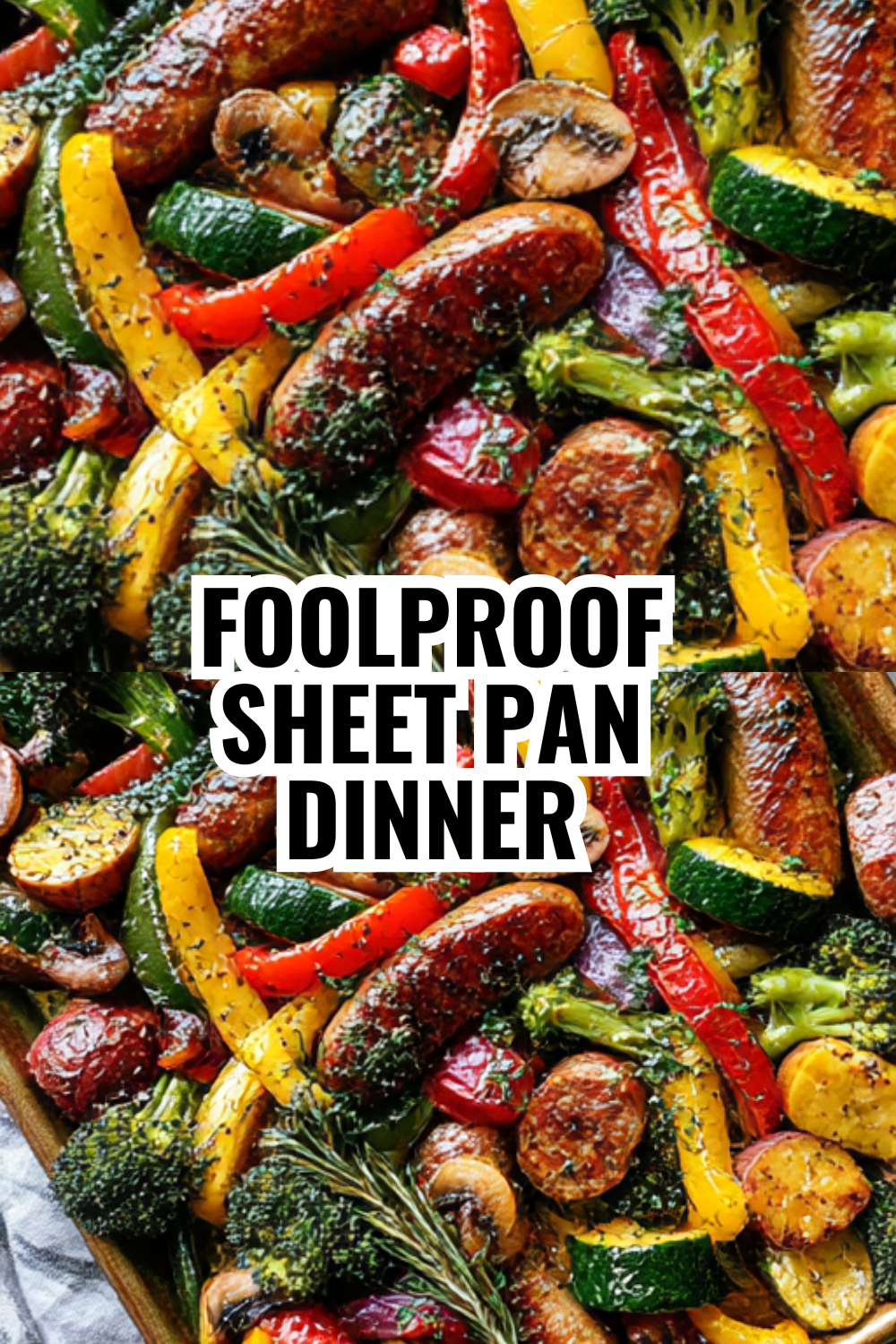 Foolproof Sheet Pan Sausage and Veggies — Never Fails