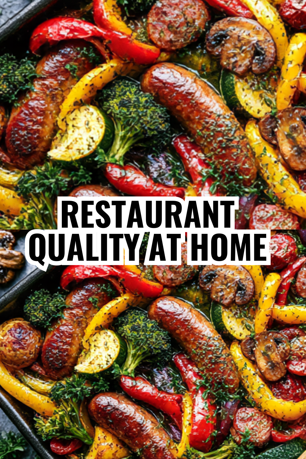 Restaurant Quality Sausage Sheet Pan You Make at Home