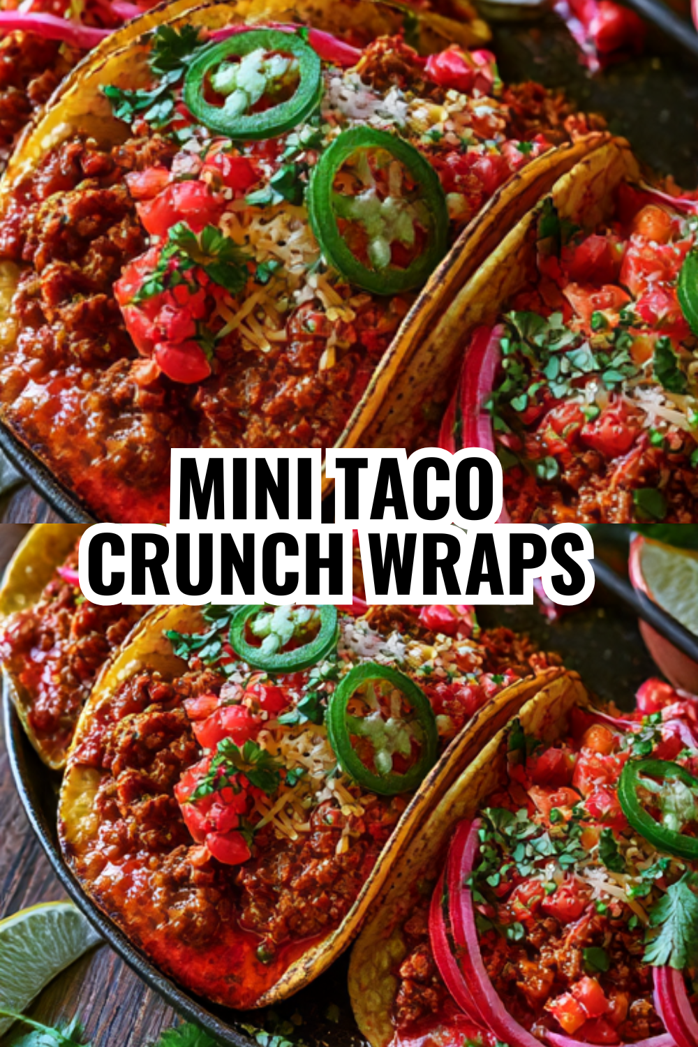 Mini Taco Crunch Wraps (The School Lunch Hack That's Gone Viral)