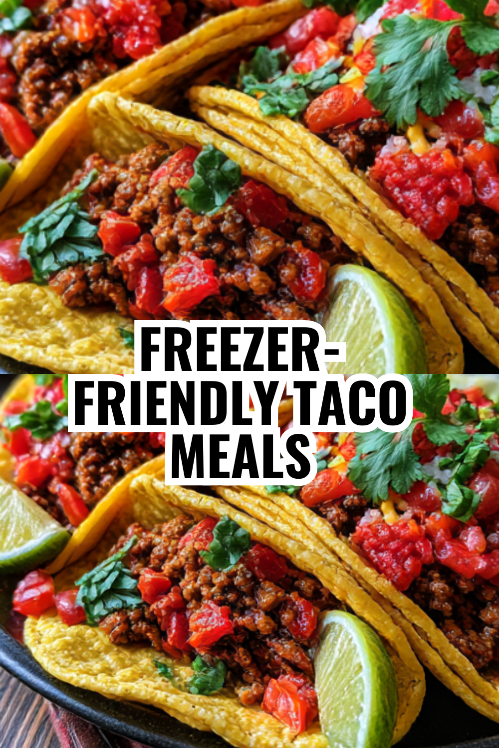 Freezer-Friendly Taco Meals — Prep Once, Eat All Week Long