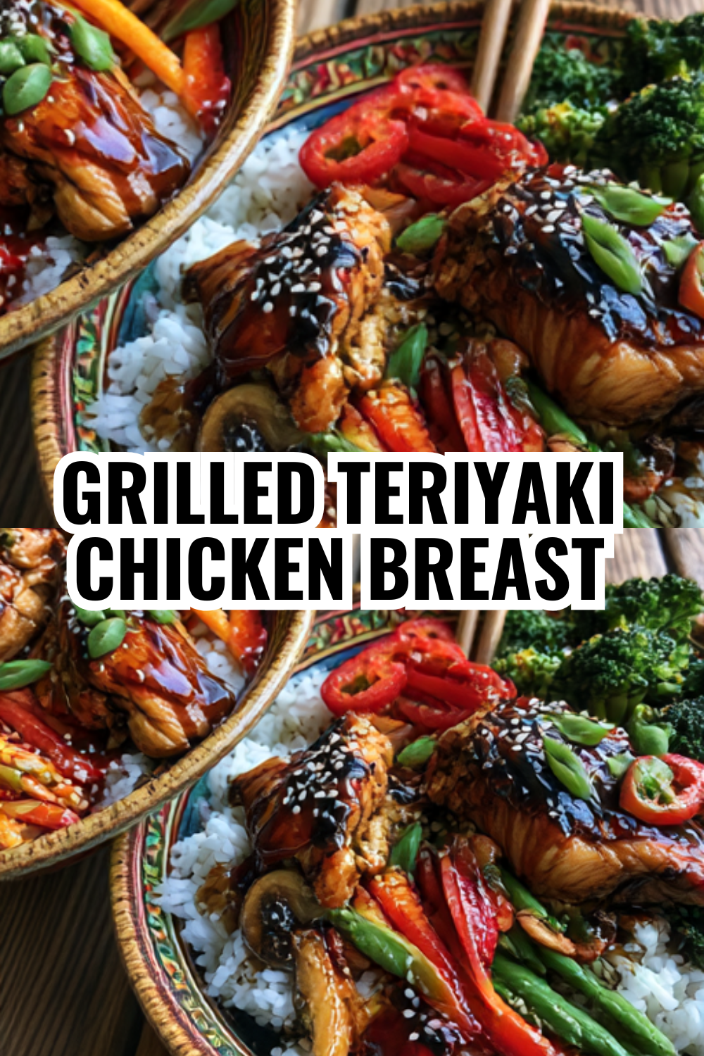 Grilled Teriyaki Chicken Breast — Juicy, Tender & Perfectly Glazed