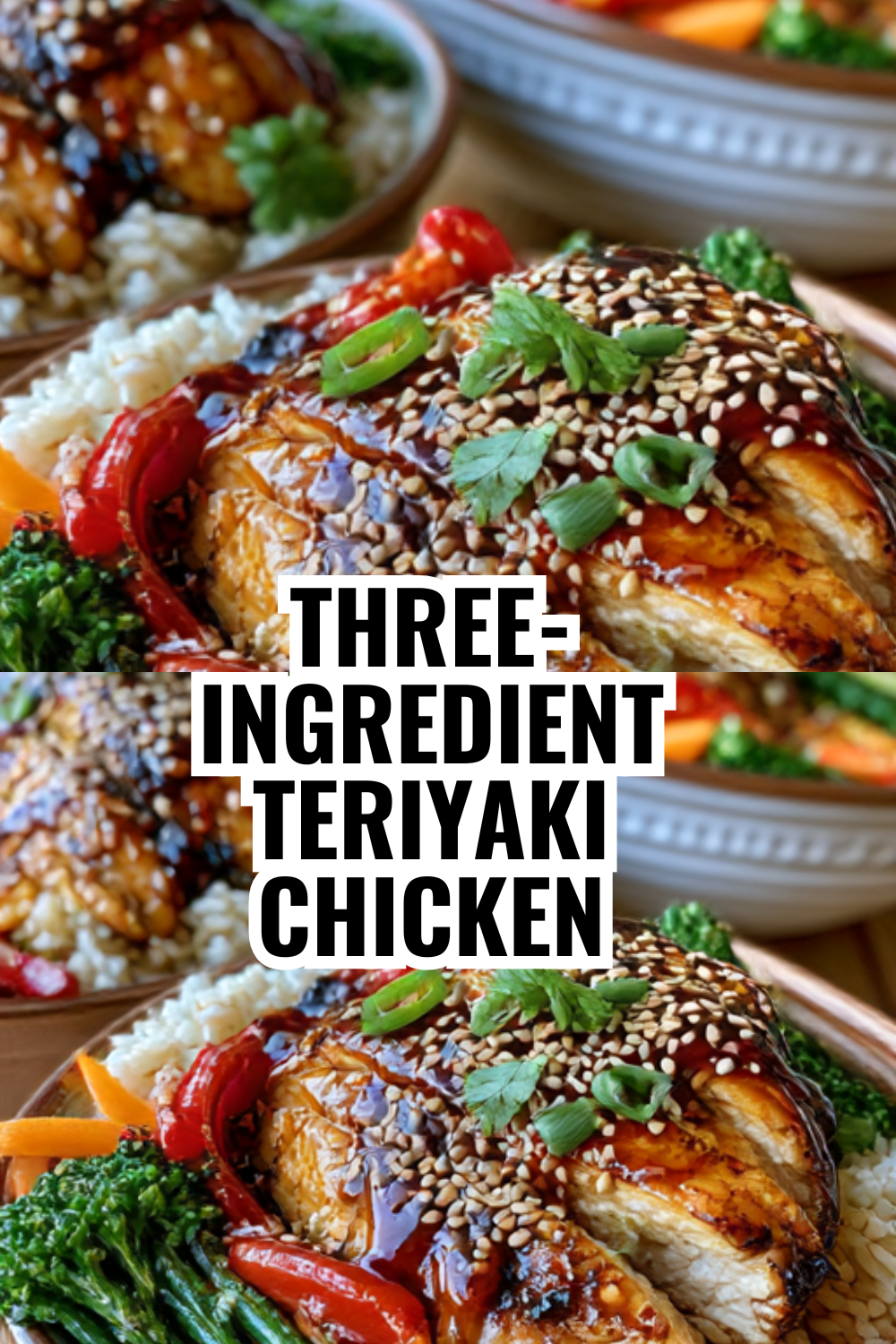 Three-Ingredient Teriyaki Chicken (Yes, Really That Easy!)