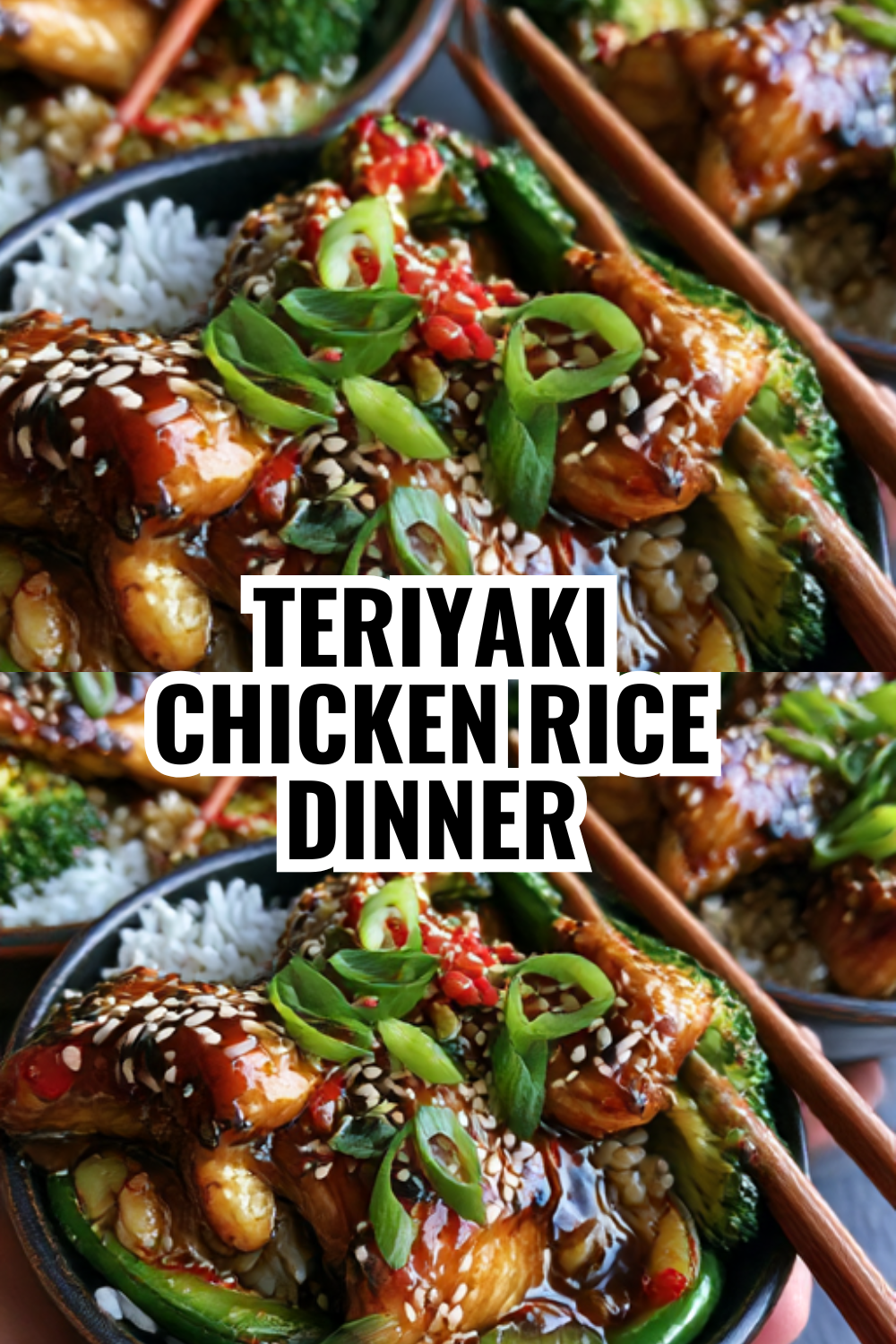 Teriyaki Chicken Rice Dinner — Perfect for Back-to-School Meal Planning