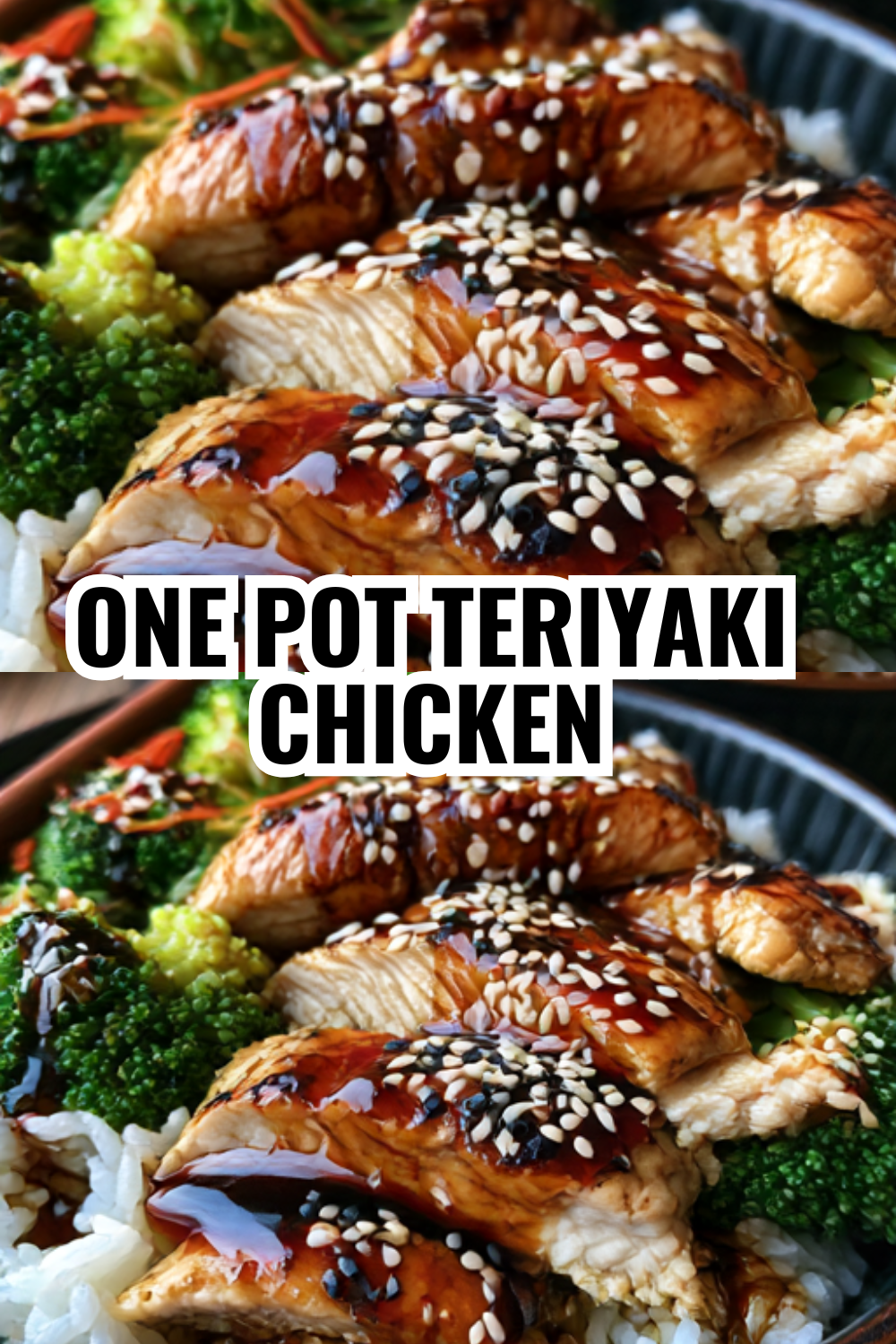 One Pot Teriyaki Chicken and Rice (Everything in One Pan!)