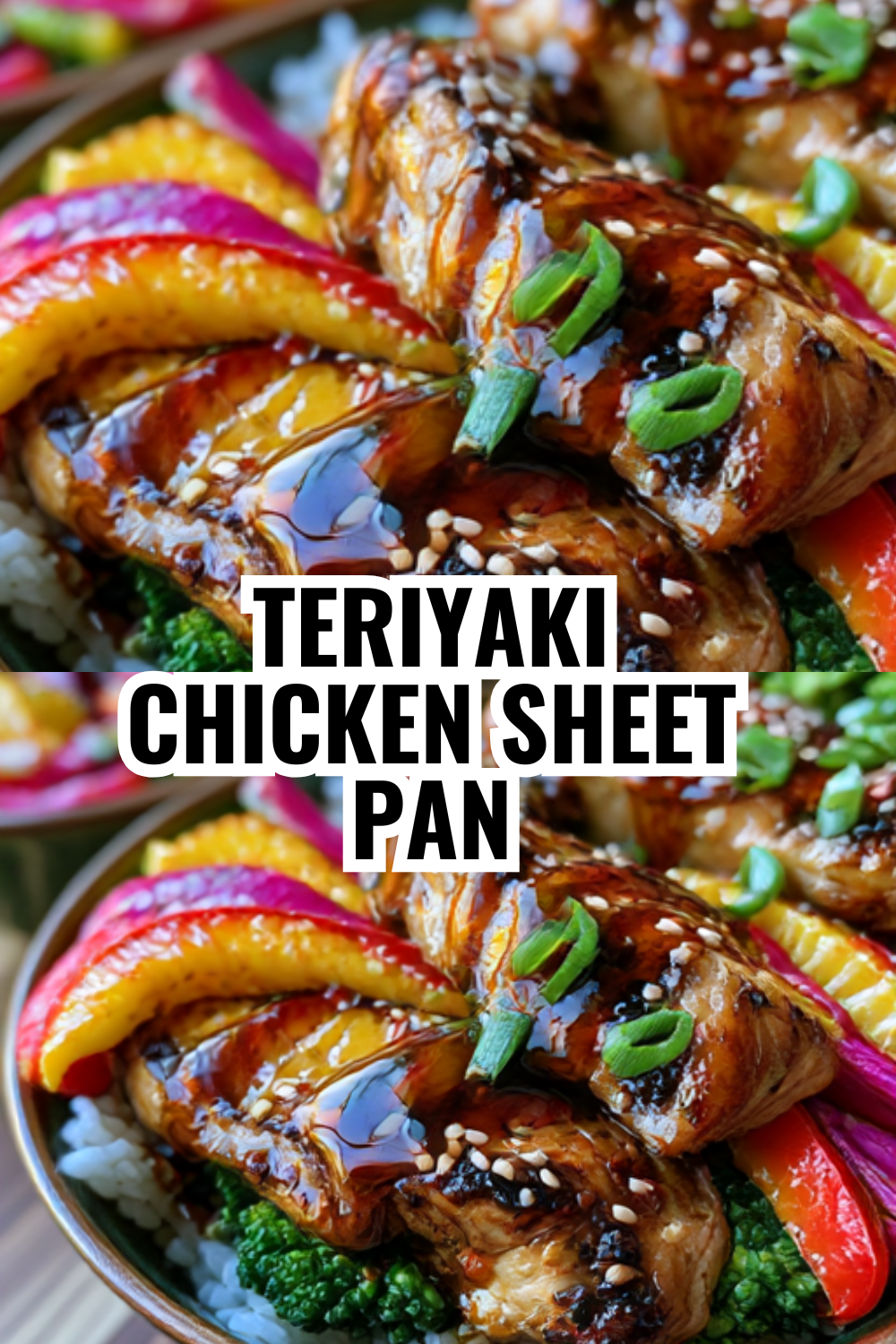 Teriyaki Chicken Sheet Pan Dinner (Cleanup in Minutes!)