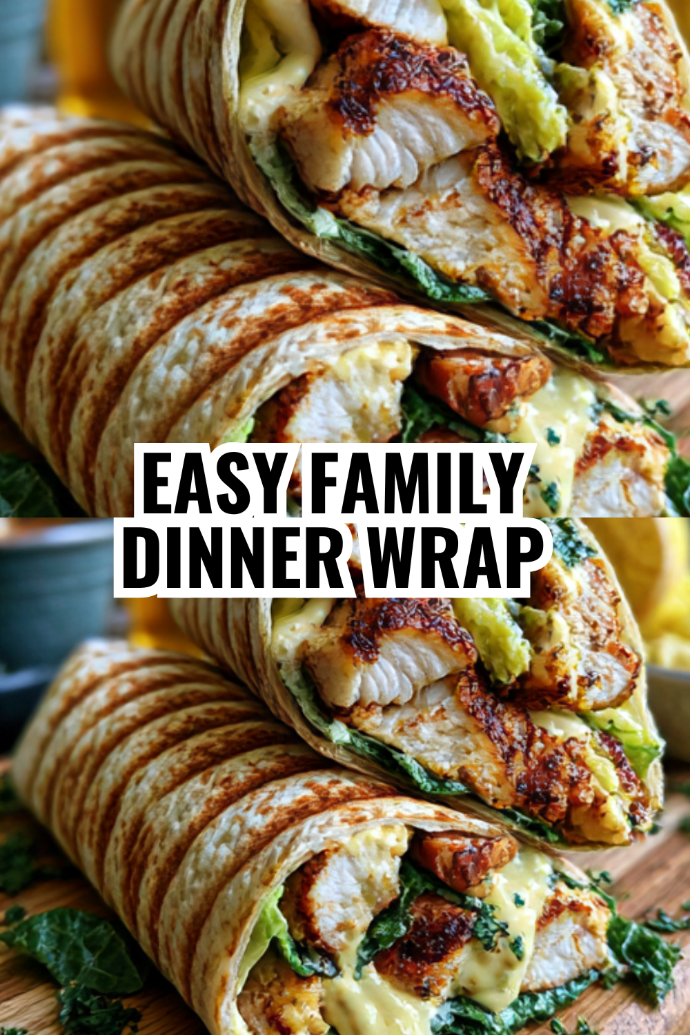 Creamy Parmesan Caesar Wrap — Better Than Any Drive-Thru