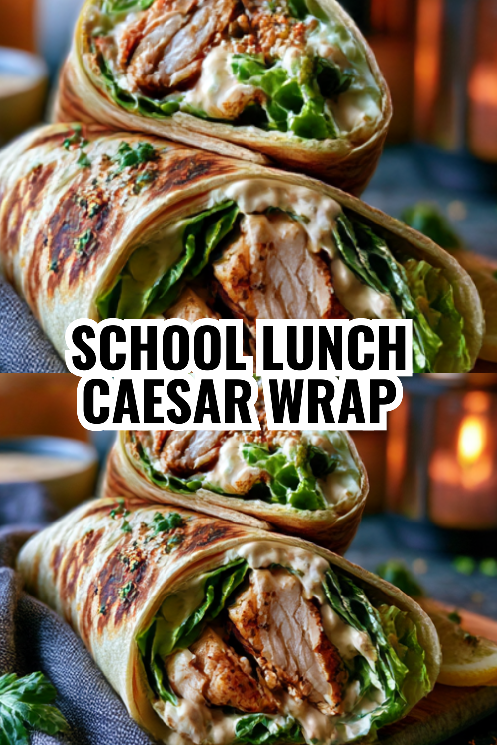 Air Fryer Chicken Caesar Wrap (Crispy Without the Mess!)