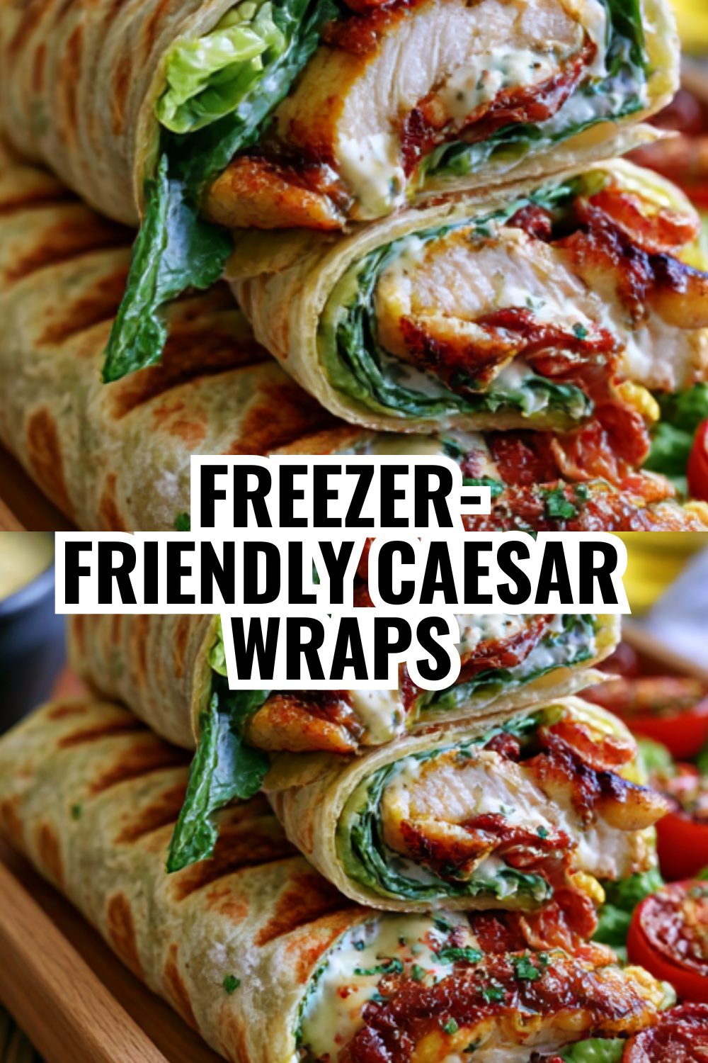 Grilled Caesar Wrap Ready for Summer BBQ Season