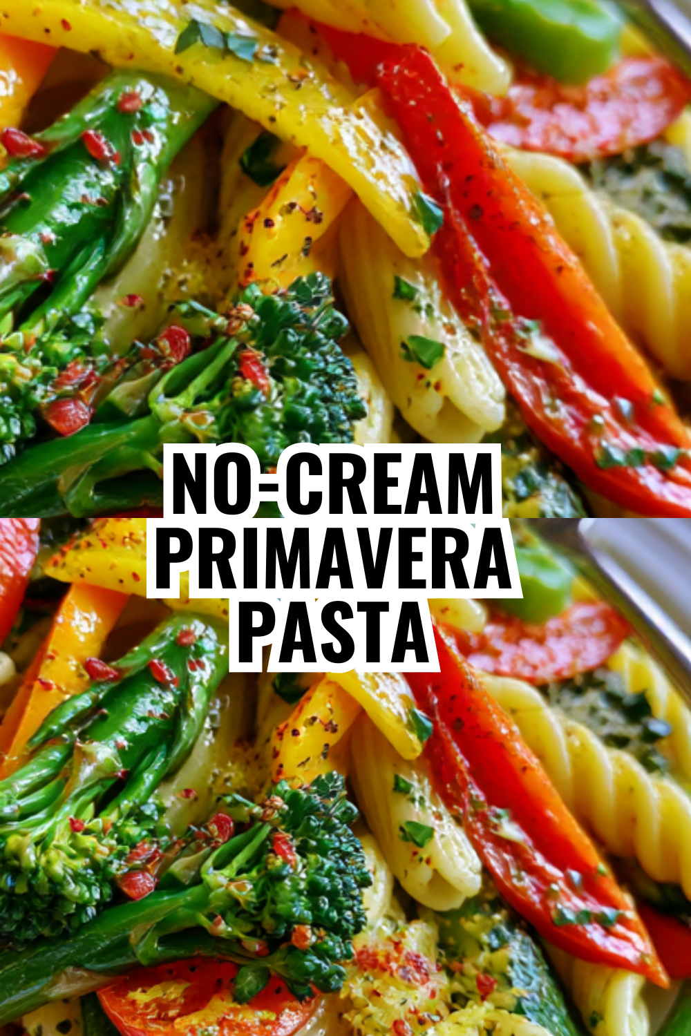 Creamy Pasta Primavera Without Heavy Cream (You Won't Miss It!)