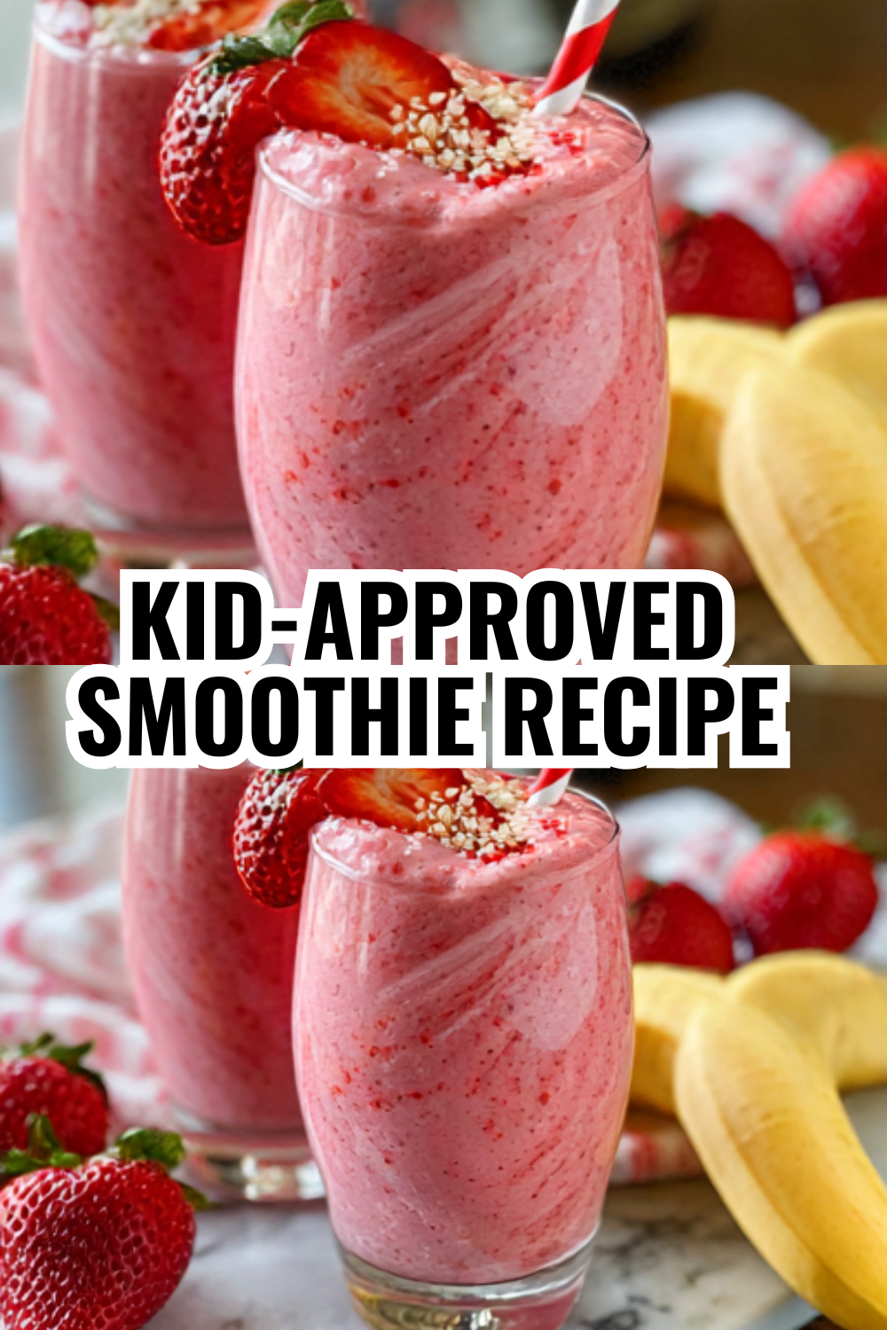 Kid-Approved Strawberry Banana Smoothie Recipe (Even Picky Eaters Love It)