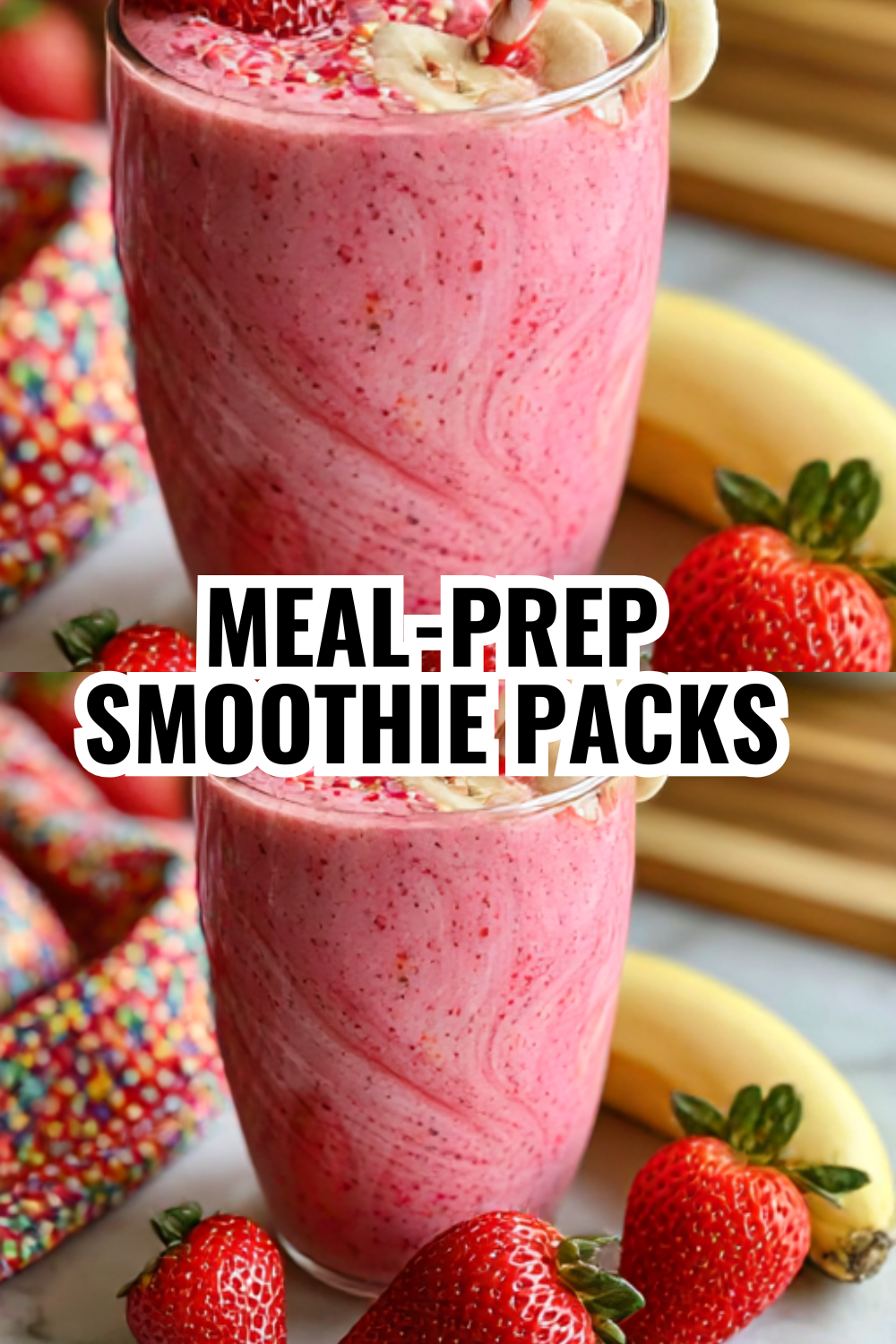 Meal-Prep Smoothie Packs (Frozen & Ready for Grab-and-Go Mornings)
