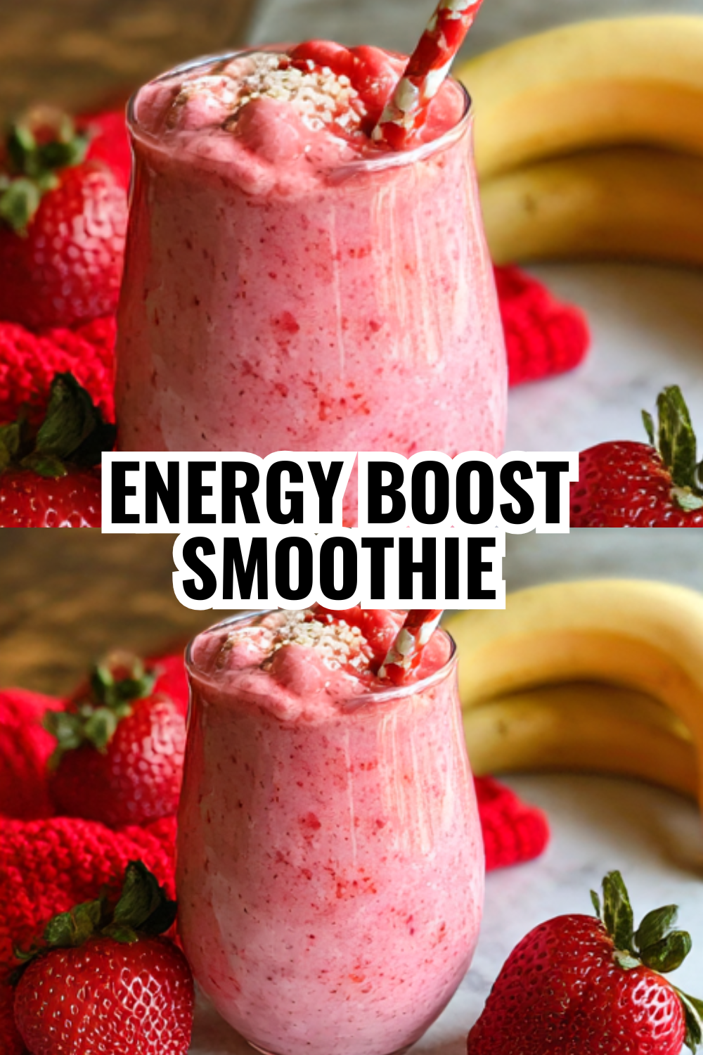 Energy Boost Smoothie — Perfect Before Morning Workouts