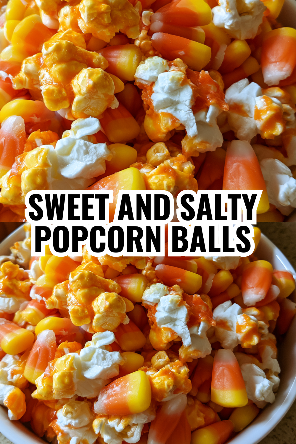 Sweet and Salty Popcorn Balls — The Perfect Halloween Potluck Treat
