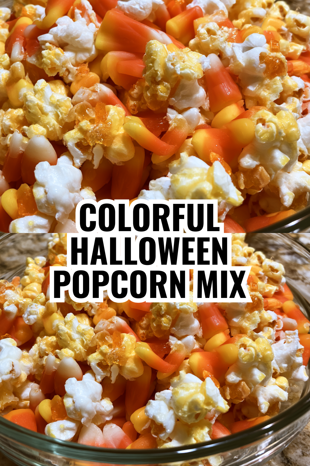 Colorful Halloween Popcorn Ball Mix — Make a Double Batch for Parties