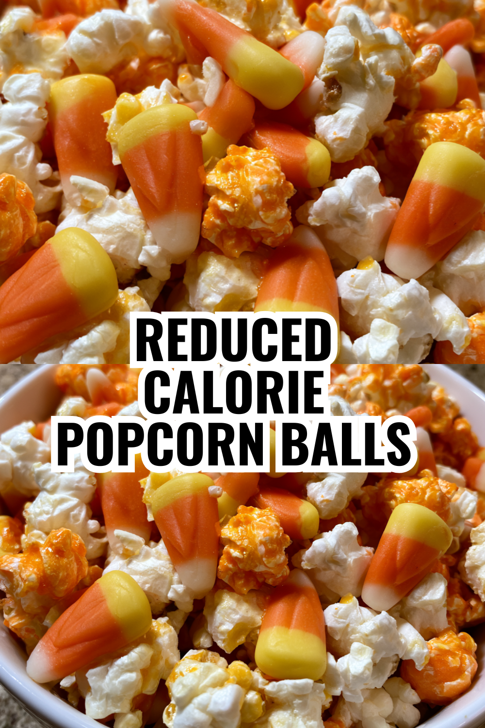 Reduced Calorie Popcorn Balls Recipe — 111 Calories of Pure Halloween Joy