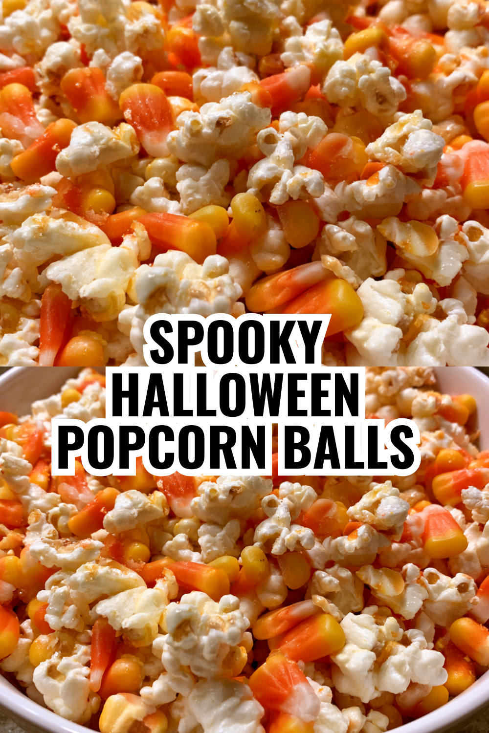Spooky Popcorn Balls with Reese's & Marshmallows — Perfect for Trick-or-Treaters