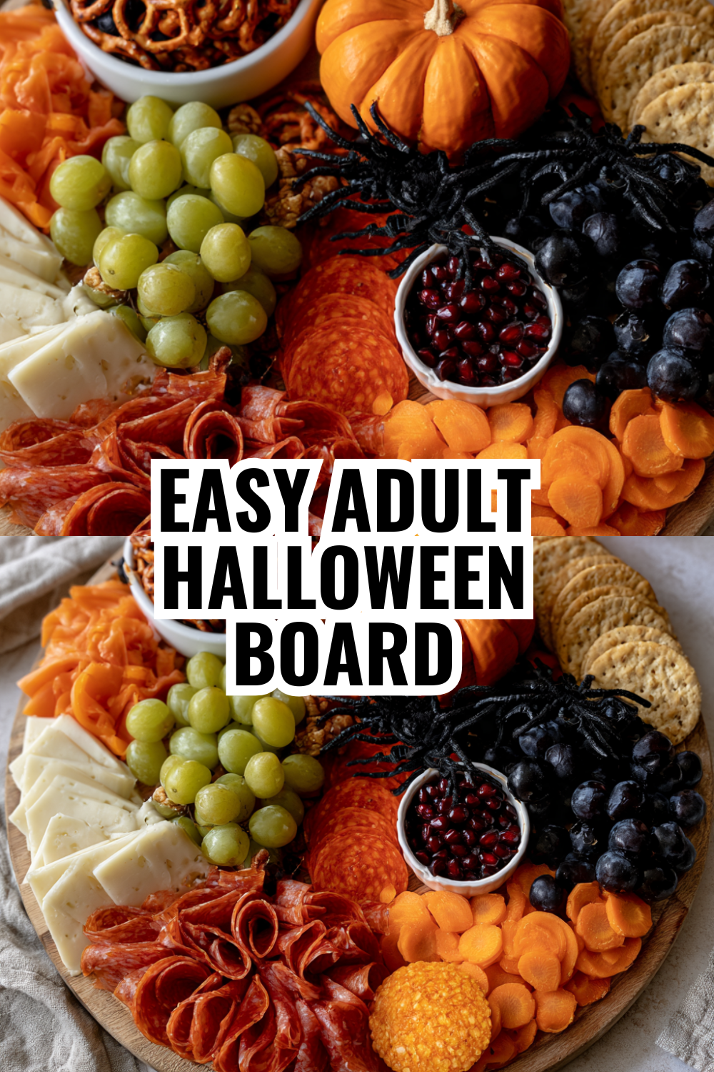 Easy Adult Halloween Charcuterie Board That Looks Fancy But Takes 20 Minutes