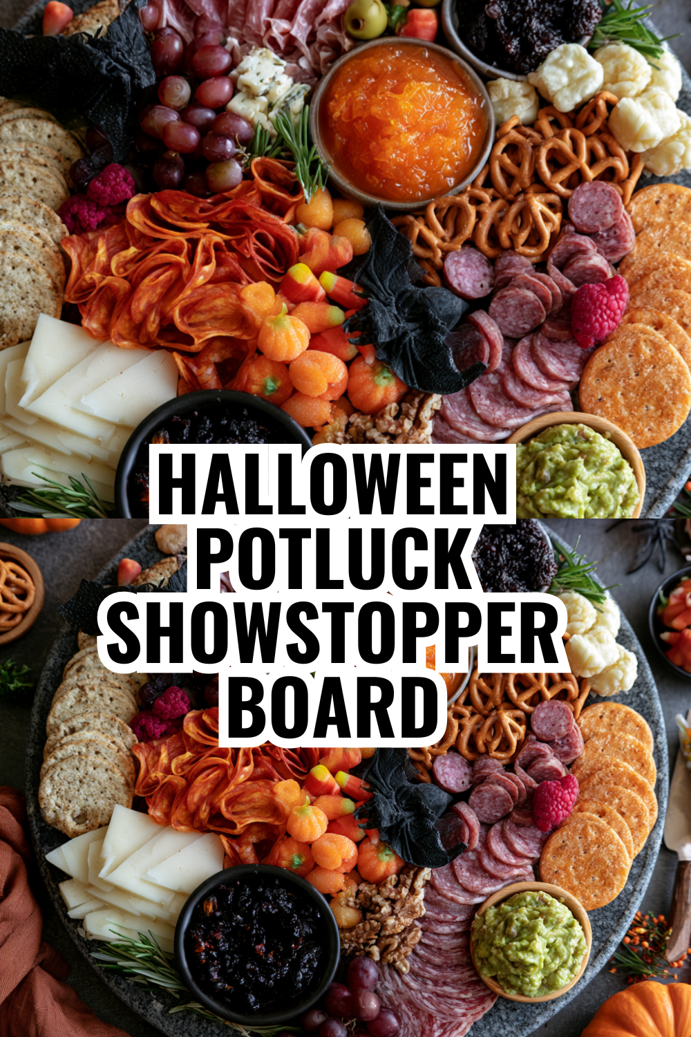 Halloween Potluck Showstopper Board — The Charcuterie That Wins Compliments Every Time