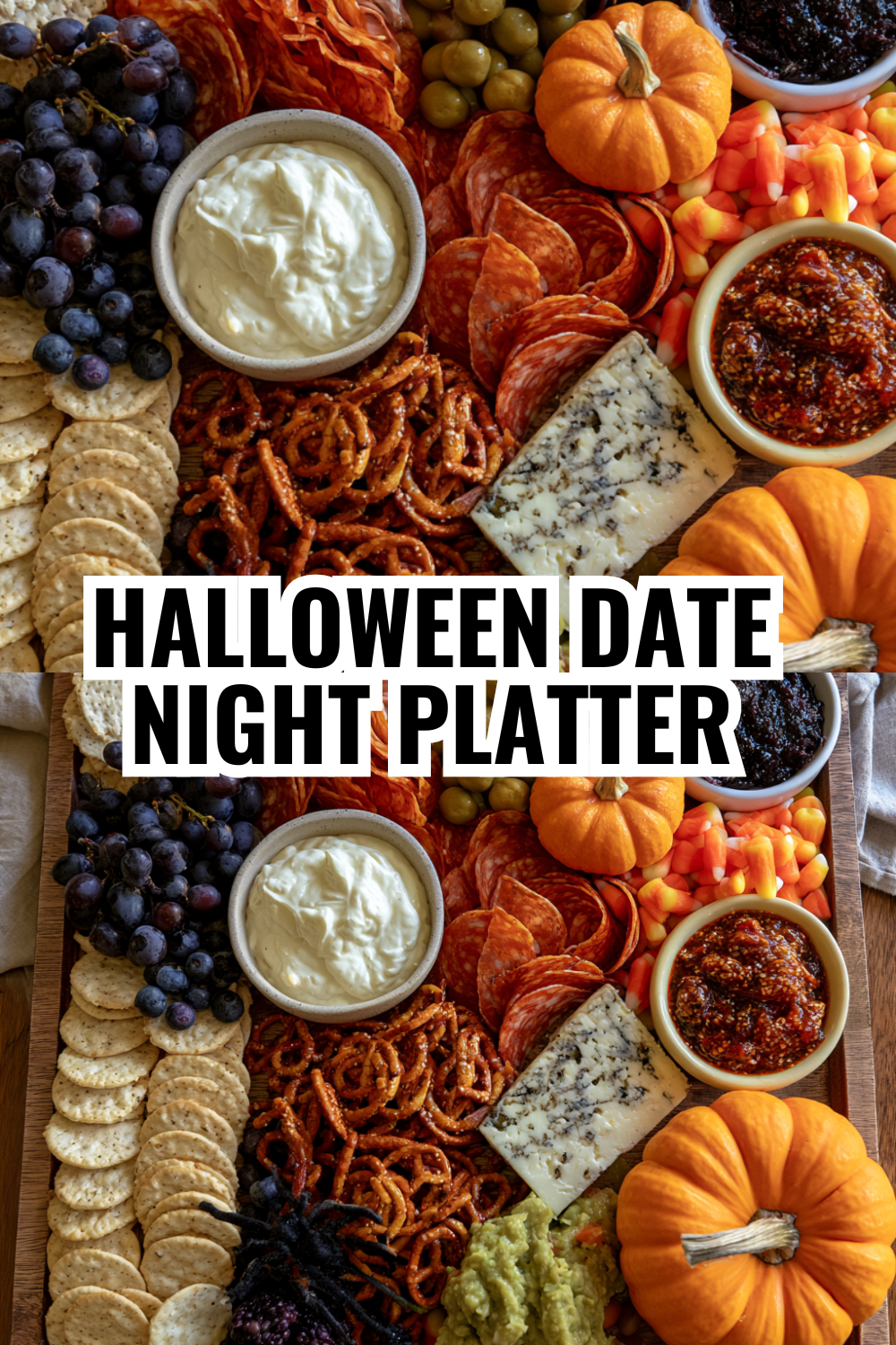 Halloween Date Night Platter — Romantic Spooky Snacks You Can Make Together