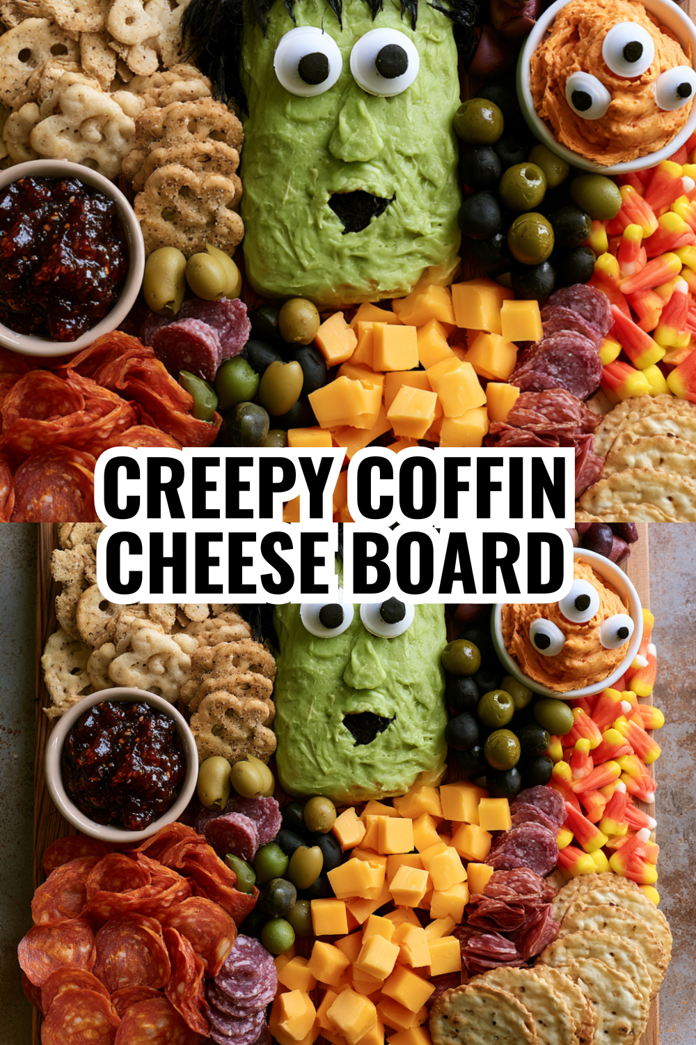 Creepy Coffin Cheese Board — Restaurant-Quality Halloween Appetizer in 30 Minutes