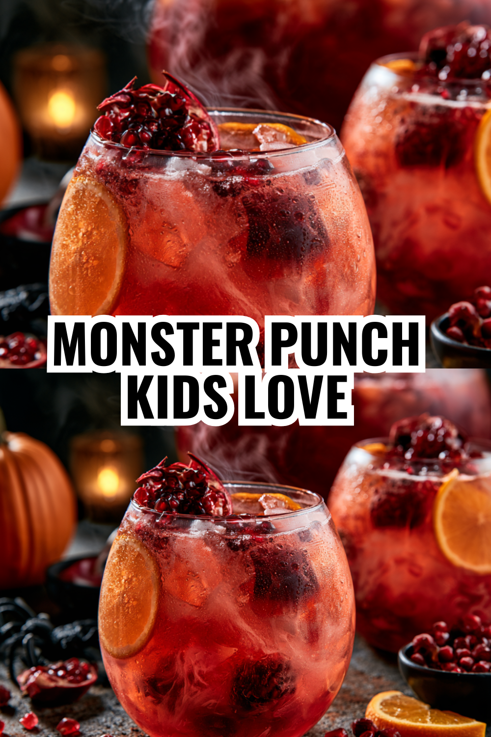 Witches Brew Punch with Gummy Worms — Kids Go Crazy for This