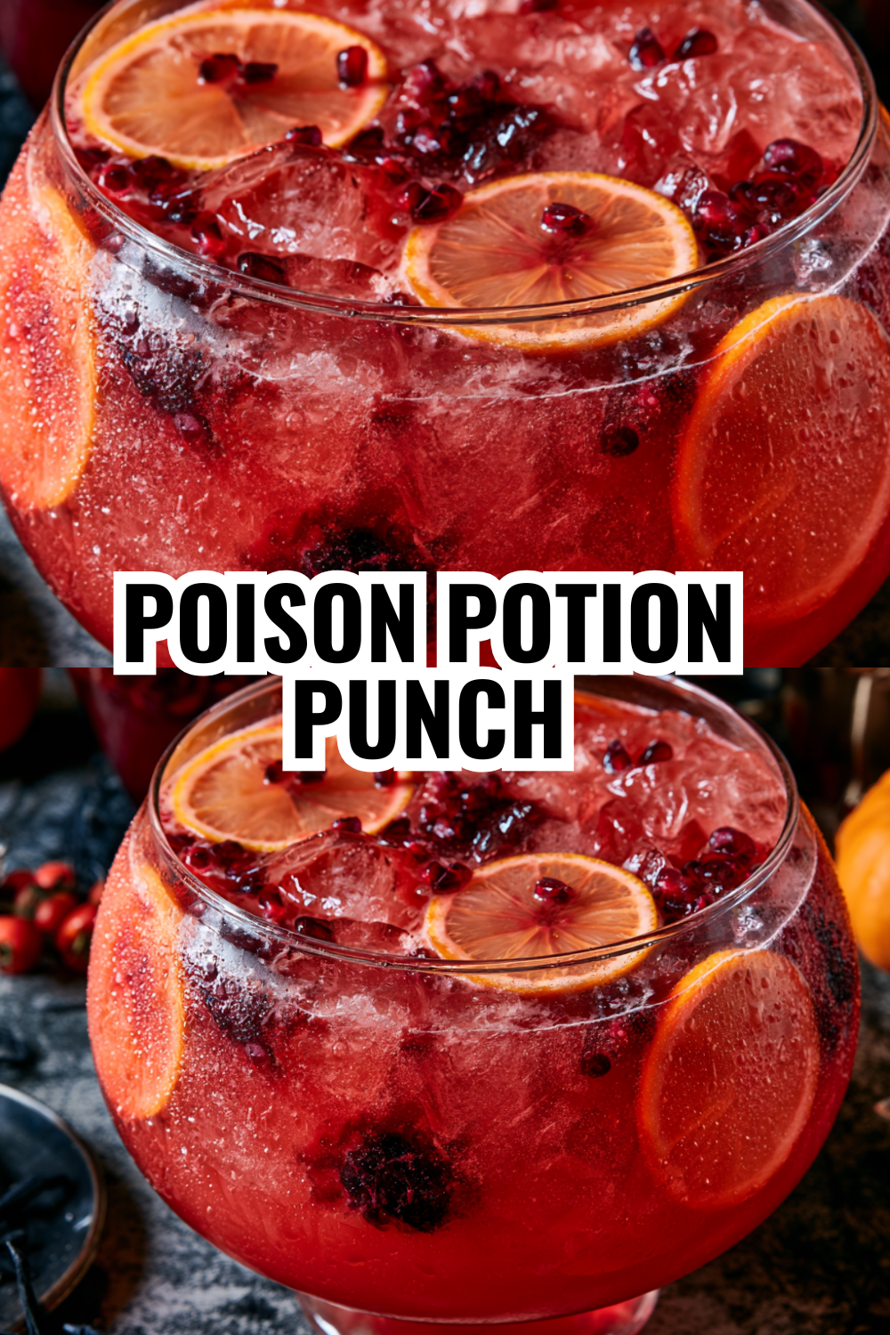 Beetlejuice Punch Non-Alcoholic — Green Halloween Drink with Gummy Worms