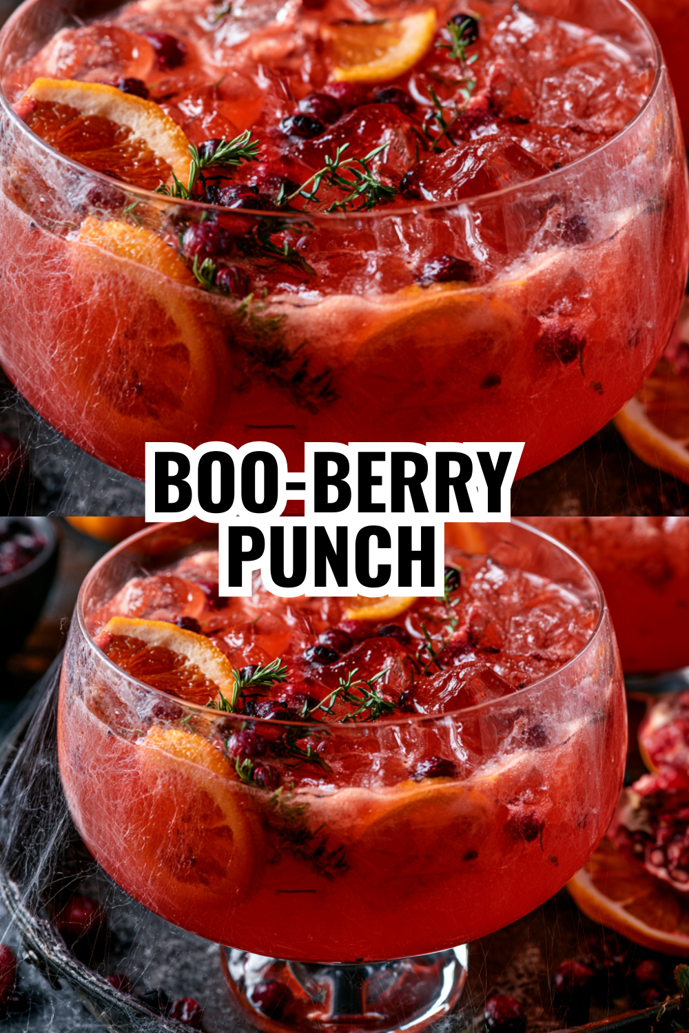 Creepy Crawler Punch with Gummy Worms — Halloween Party Food Kids Request