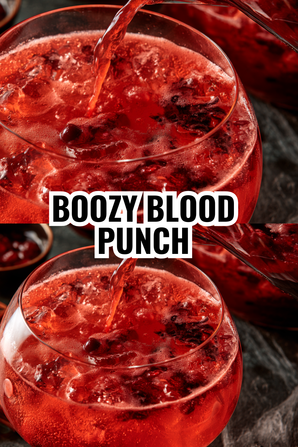 Witch's Brew Punch Bowl — Purple Grape Soda Drink for Halloween Sleepover