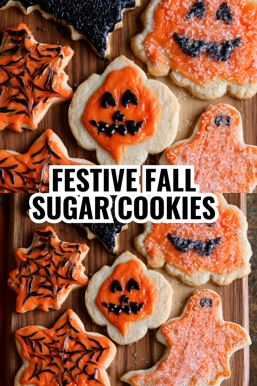 Festive Fall Sugar Cookies — Halloween Party Ideas That Impress Without the Stress
