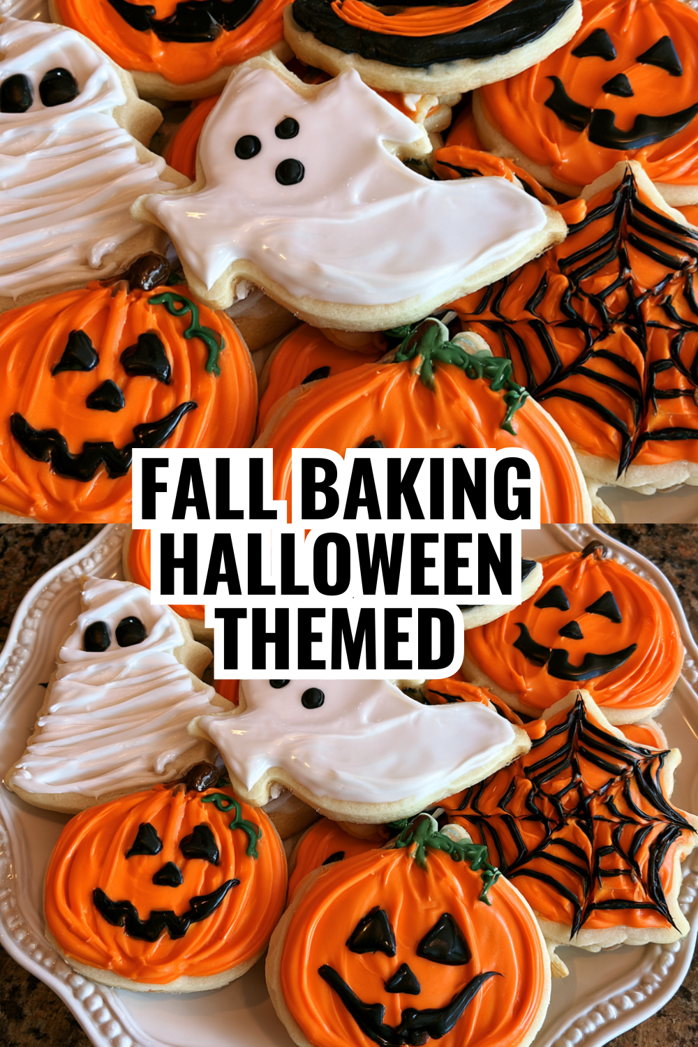Fall Baking Halloween Themed — Seasonal Sugar Cookies That Last All October