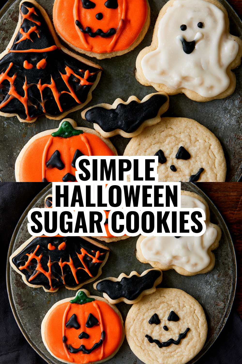 Simple Halloween Sugar Cookies — Beginner-Friendly Decorating Ideas Kids Will Love
