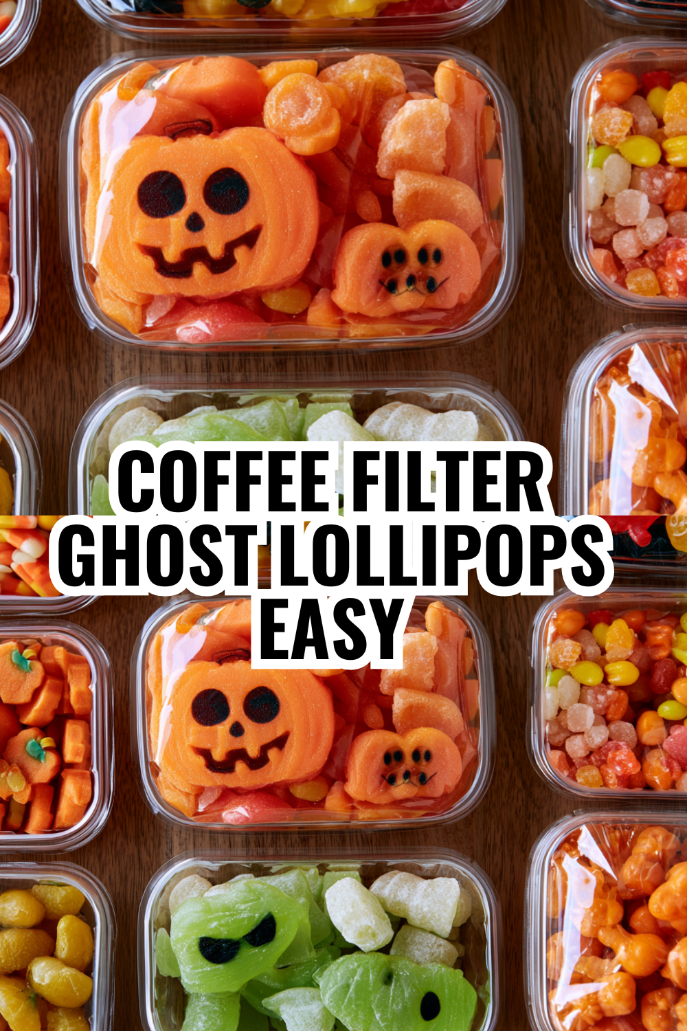 Coffee Filter Ghost Lollipops — The Classroom Treat Everyone Remembers