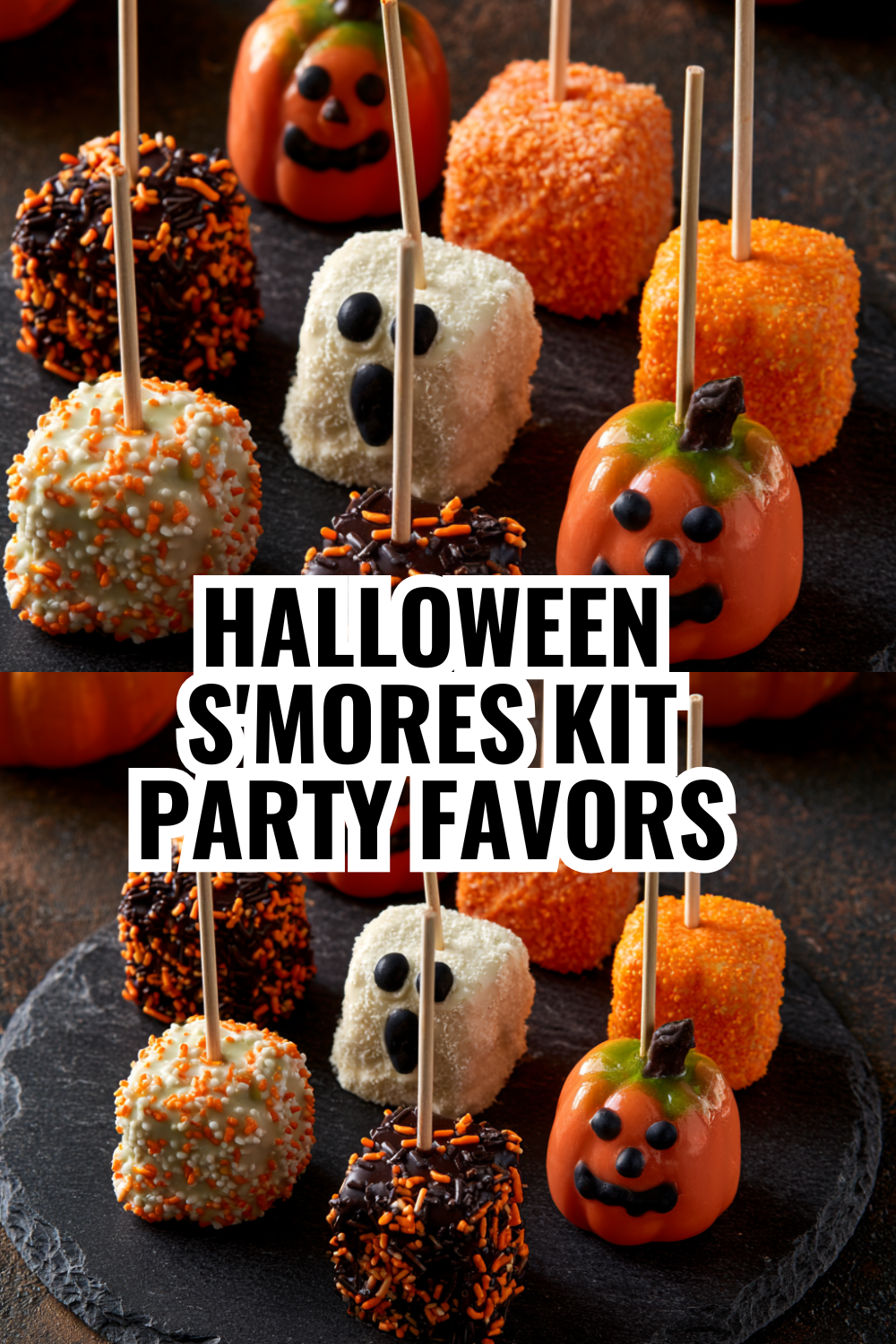 Halloween S'mores Kit Party Favors — Assemble 20 in 30 Minutes