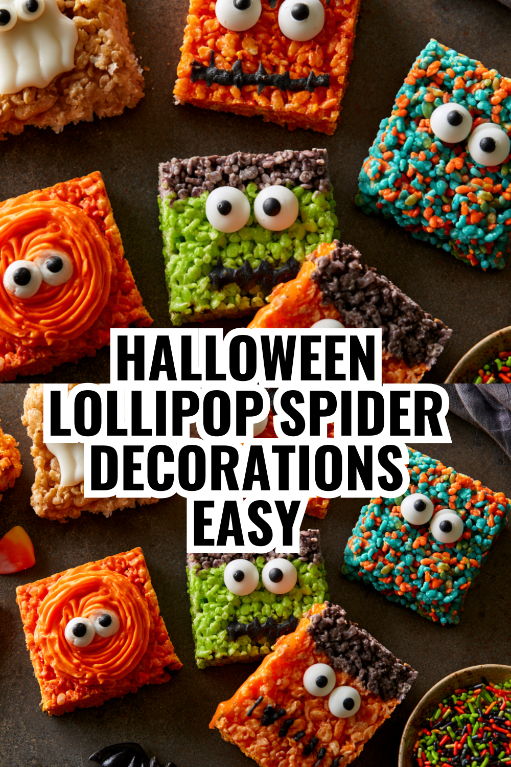 Halloween Lollipop Spider Decorations — 2-Minute Assembly per Treat