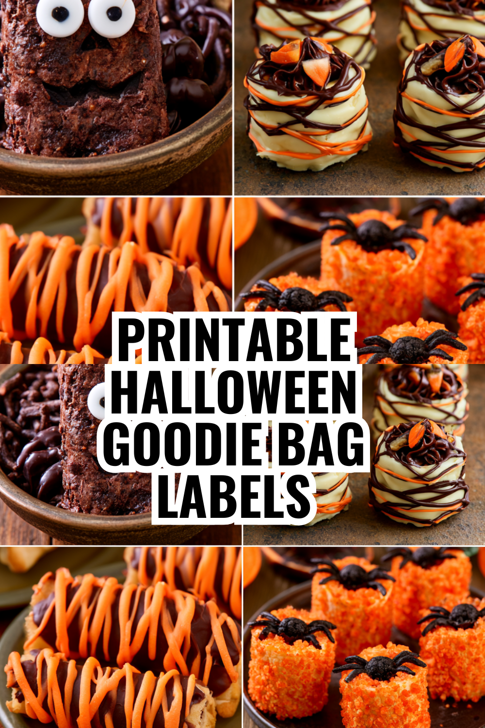 Printable Halloween Goodie Bag Labels for Prepackaged Treats