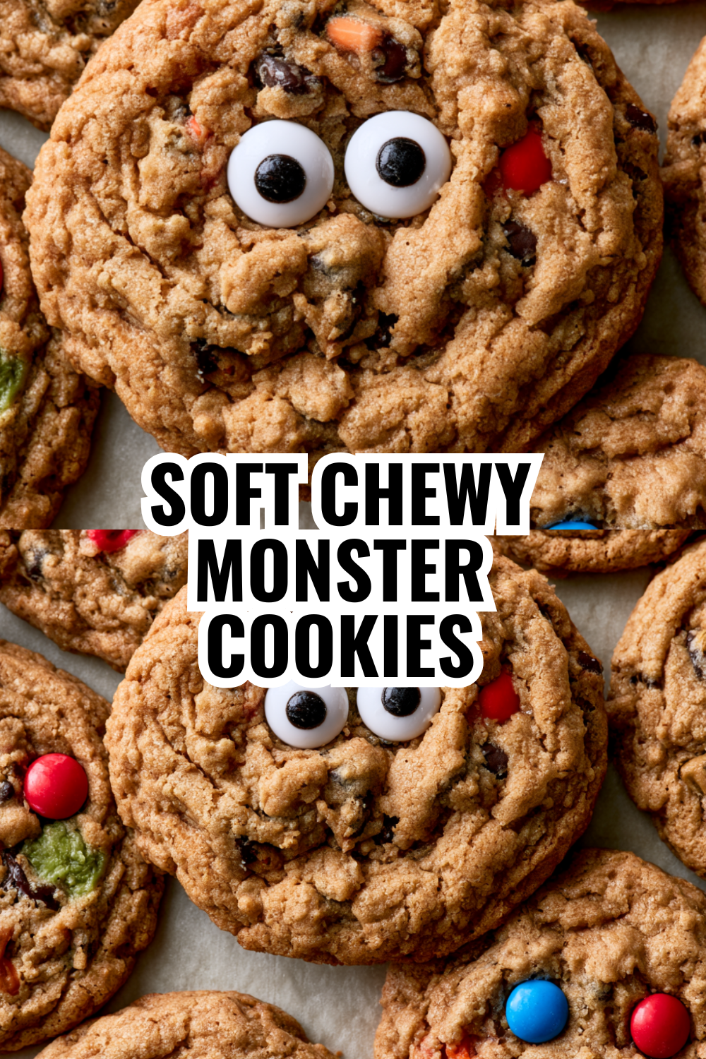 Soft & Chewy Monster Cookies — Perfect for Cookie Exchange Day