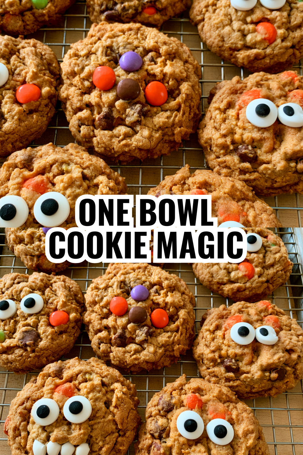 One Bowl Monster Cookie Recipe — Literally the Easiest Method