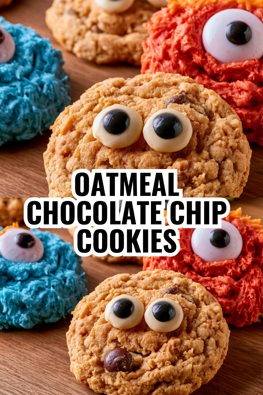 Oatmeal Chocolate Chip Monster Cookies for Easy Weekend Baking