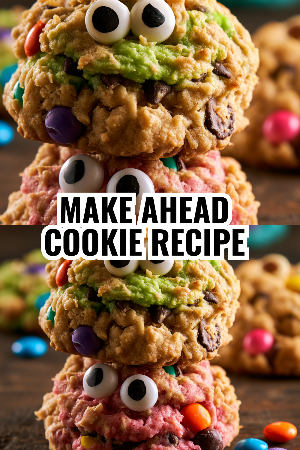 Make Ahead Monster Cookies — Bake Now, Enjoy All Week Long